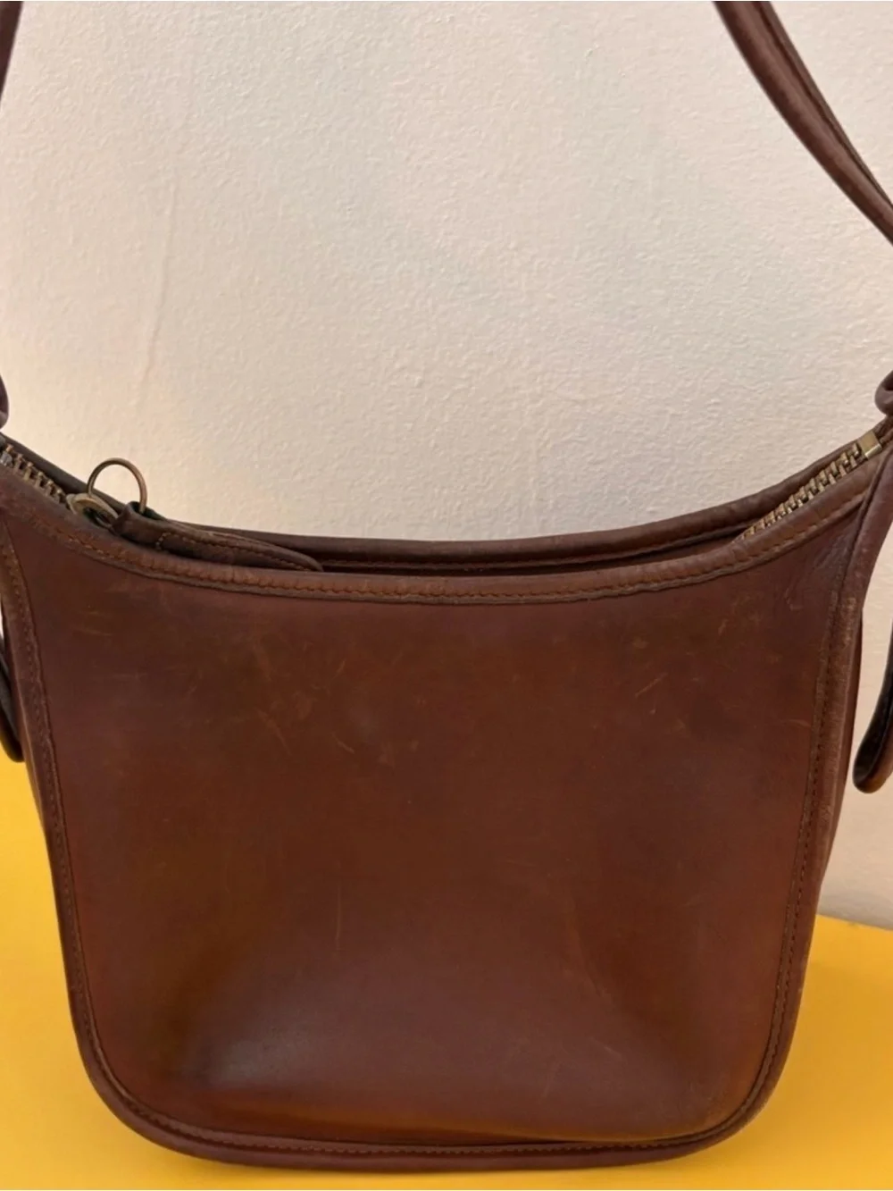 Vintage Coach Janice Leather Crossbody Bag
